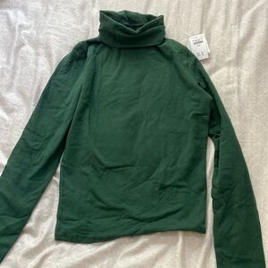 Green Turtleneck